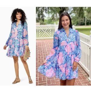 Lilly Pulitzer Sarita Nautical Print Dress